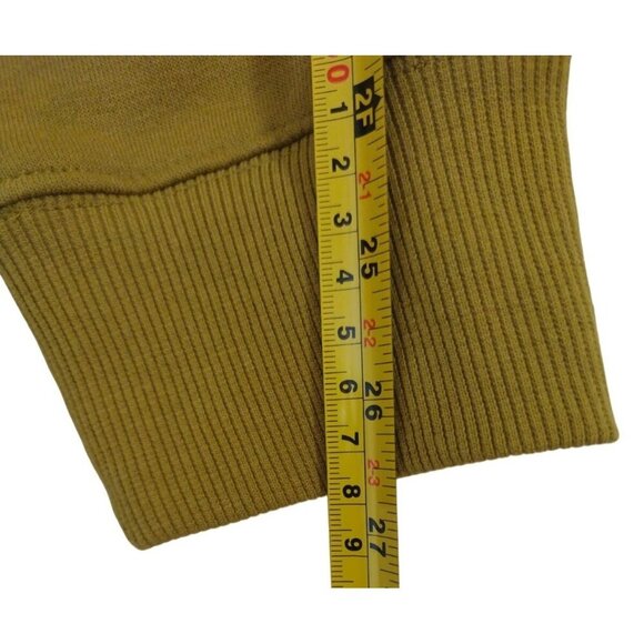 Goodfellow & Co men's L mustard yellow crewneck sweatshirt. NWT - Picture 5 of 7